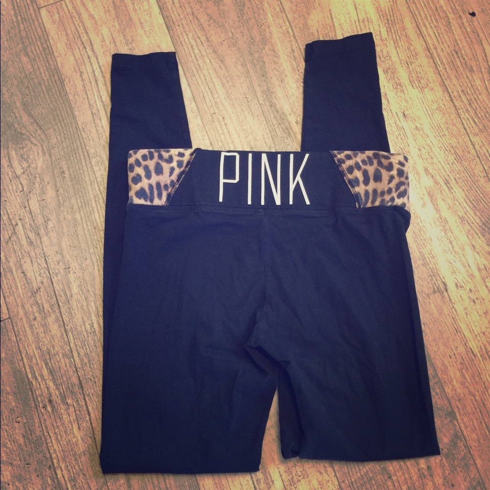 Pink cheetah leggings